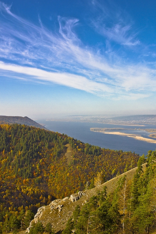 Жигулевские горы панорама